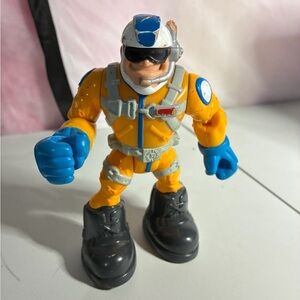 Damaged Cliff Hanger Rescue Heroes Mattel 1998 6.75" Figure 080824AST3-B4